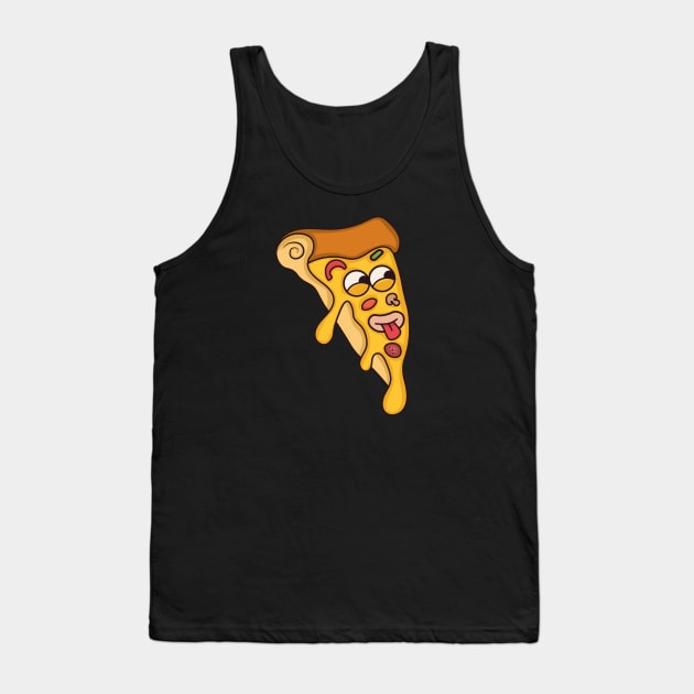 All for a piece of pizza Tank Top by Casu_art_29